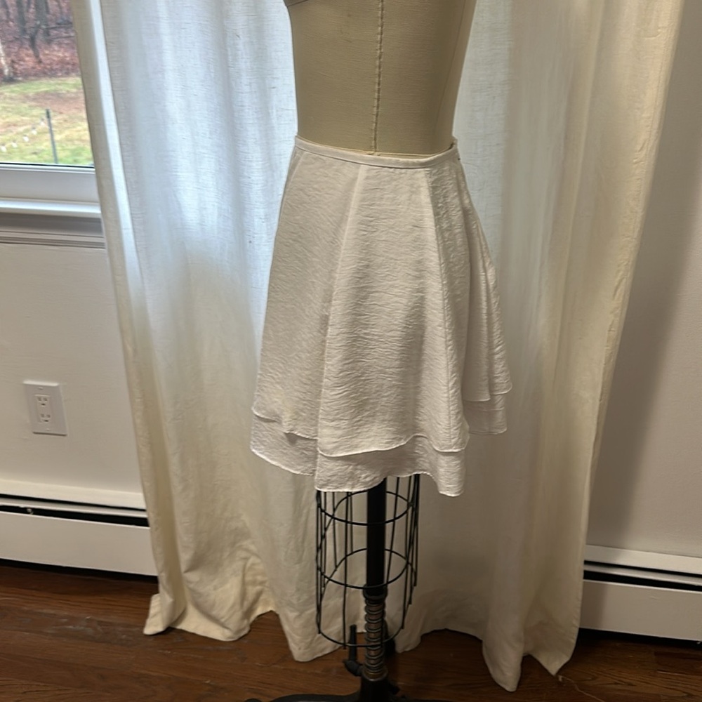 Silence + Noise White Ruffle Mini - image 3